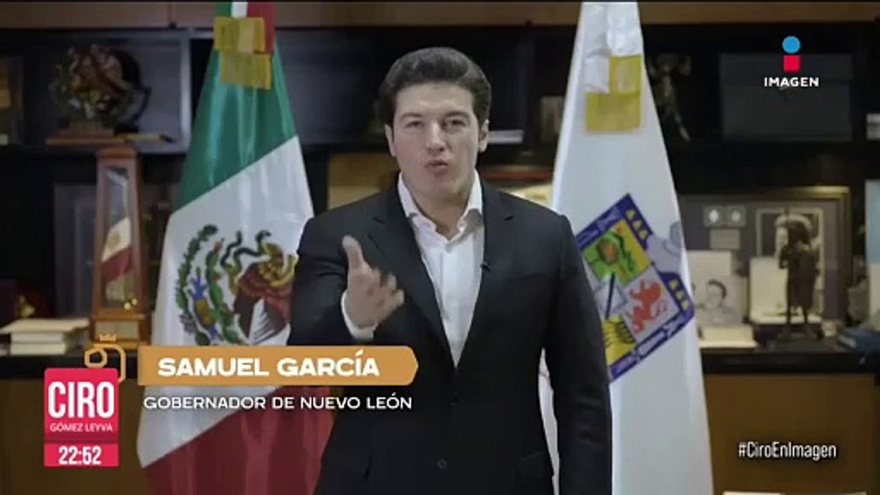 Samuel García: "Hay certidumbre total de lo que viene en Nuevo León"