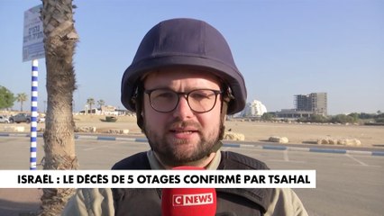 Israël : le décès de 5 otages confirmé par Tsahal