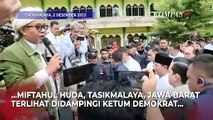Saat Capres Prabowo Kampanye Perdana Didampingi AHY dan Ridwan Kamil di Tasikmalaya