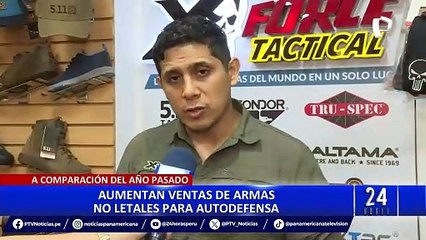 Ante ola de criminalidad: aumenta las ventas de gas pimienta como arma de defensa