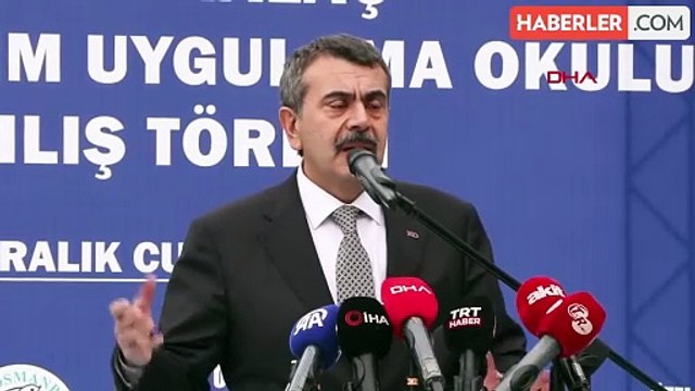 Milli Eğitim Bakanı Yusuf Tekin Gaziosmanpaşa'da Özel Eğitim Okulu Açılışına Katıldı