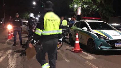 Condutores são detidos por embriaguez ao volante durante fiscalização da Transitar
