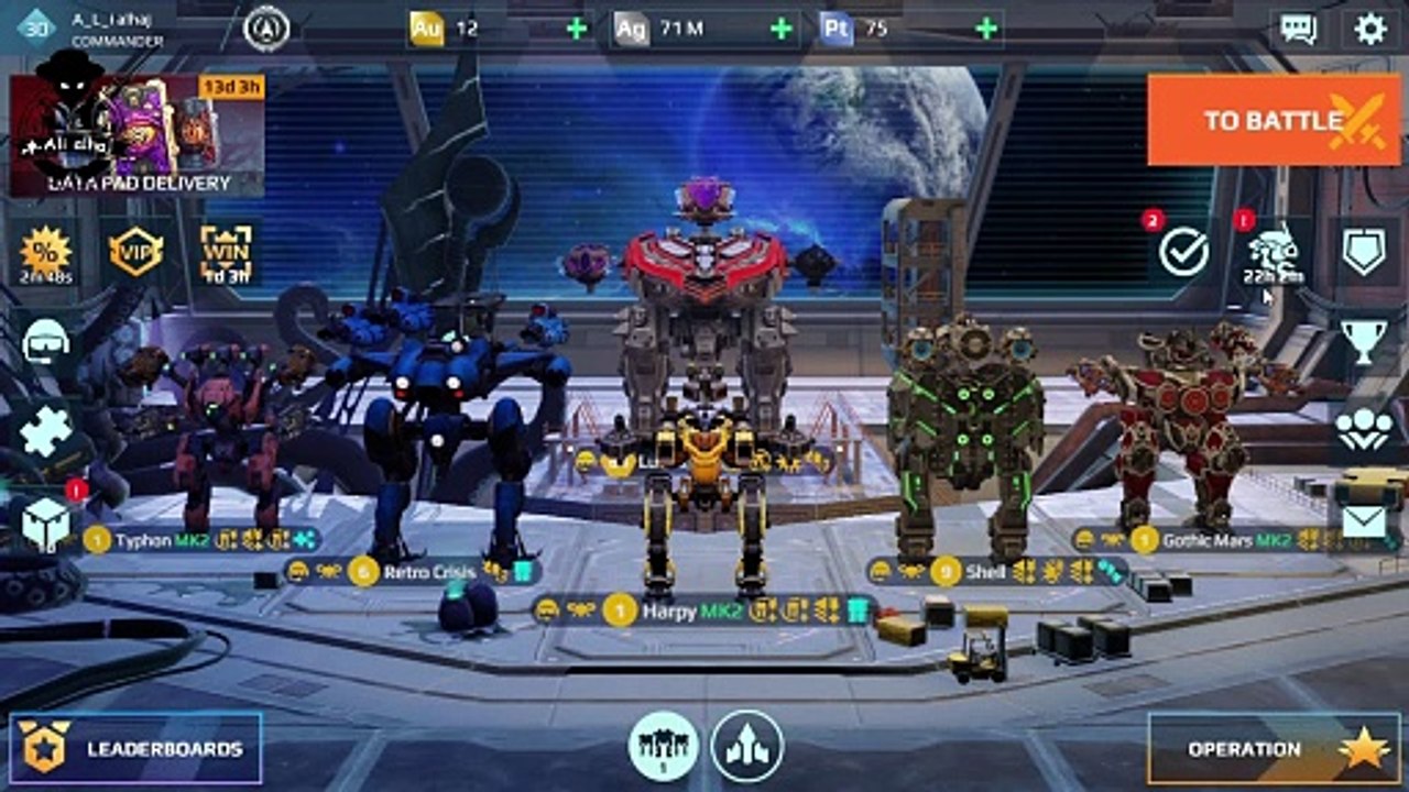 جربت حظي في بلاك ماركت 20 صندوق ذهبي War Robots Black Market Try my luck #war_robots #wrwindeceiver