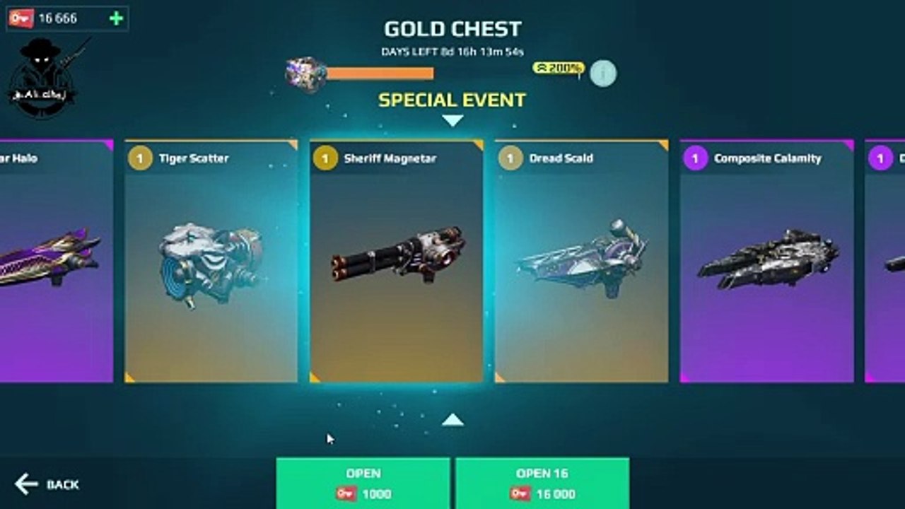 Black market 200% SPECIAL EVENT Good luck this time 20 صندوق ذهبي و 5 روبوتات في بلاك ماركت #robots