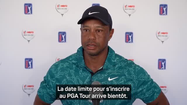PGA - D'autres joueurs vers le LIV ? Woods : Ça me surprendrait