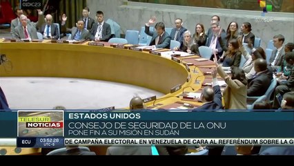 Consejo de Seguridad de la ONU finalizará misión política en Sudán