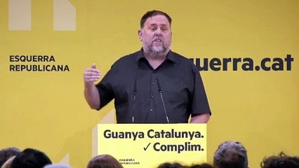 Junqueras, apuntando de nuevo el 'España nos roba'