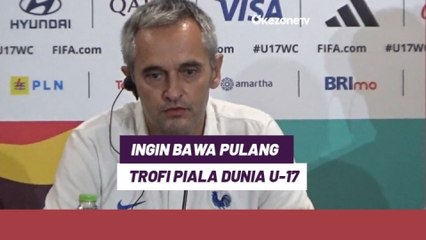 Hadapi Jerman di Final, Pelatih Prancis U-17  Bertekad Bawa Pulang Trofi Piala Dunia U-17 2023
