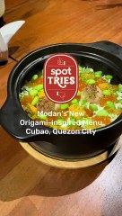 Modan's New Origami-Inspired Menu, Cubao, Quezon City