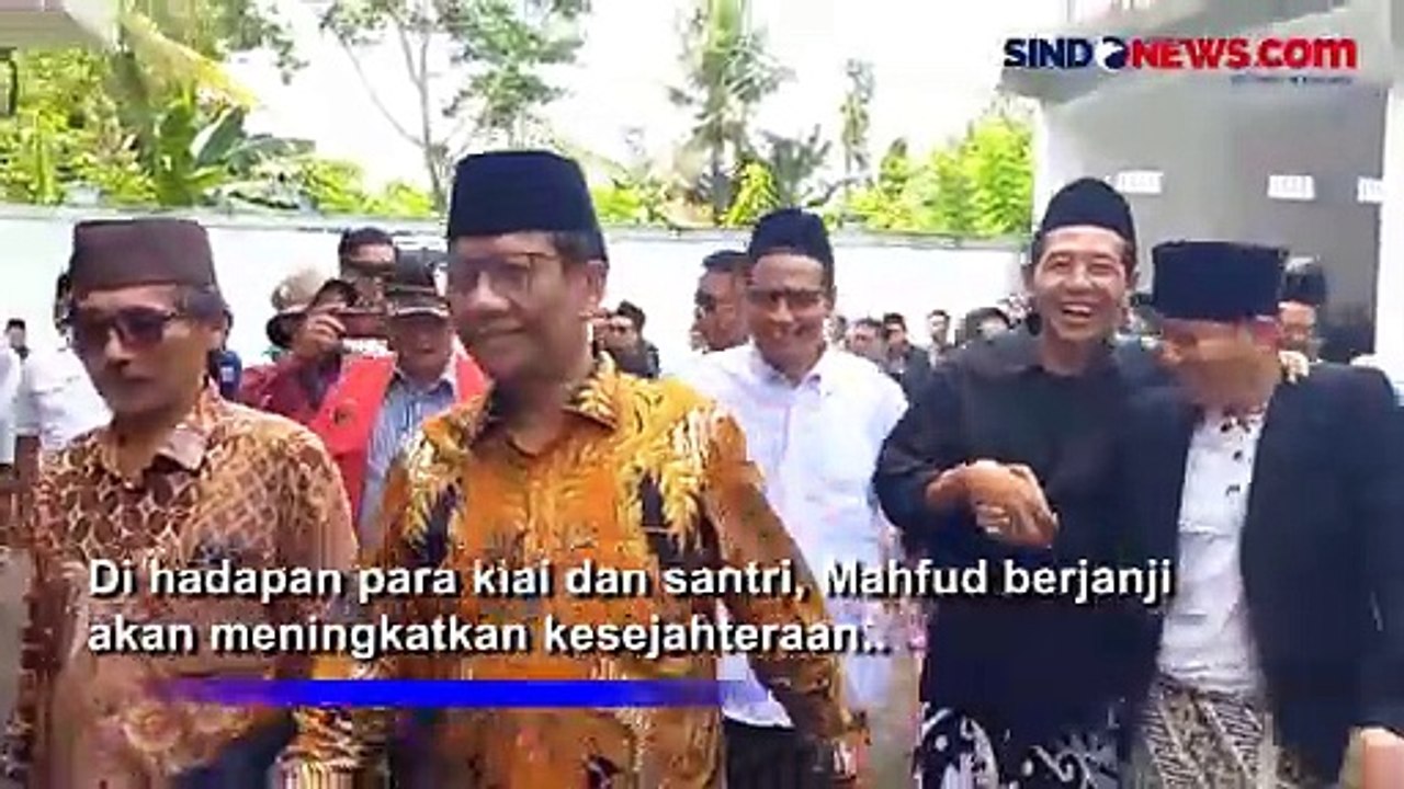 Berkunjung Ke Trenggalek, Mahfud MD Janjikan Peningkatan Kesejahteraan ...