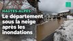 Neige et inondations, les intempéries ont fait des dégâts « importants » dans les Hautes-Alpes