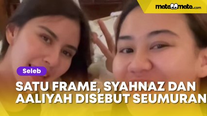 Satu Frame dengan Syahnaz Sadiqah, Muka Aaliyah Massaid Jadi Omongan: Kayak Seumuran