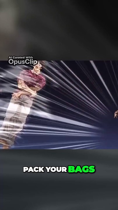 Baki and yujio fight