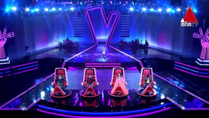 Vinuth Dewsithu | Amma Jiwana Uyan There ( අම්මා ජීවන උයන් තෙරේ) Blind Auditions | The Voice Kids SL