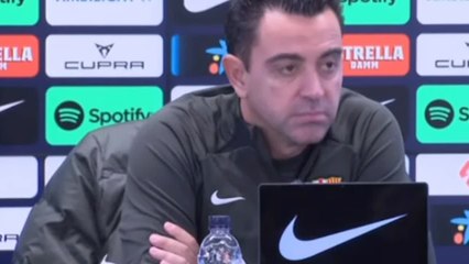 Download Video: Xavi defiende a Joao Félix de las críticas vertidas desde el Atlético de Madrid