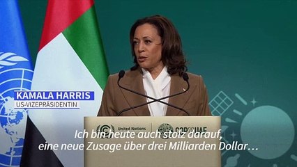 USA sagen drei Milliarden Dollar für Grünen Klimafonds zu