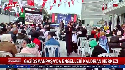 Gaziosmanpaşa'de engelleri kaldıran merkez!