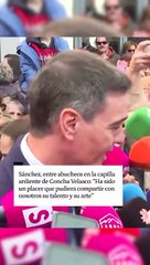 Sánchez es abucheado en la capilla ardiente de Concha Velasco