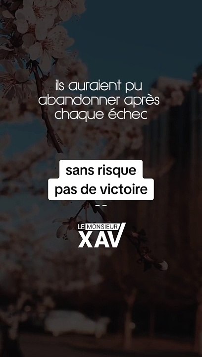 ⭕ SANS DEFAITE, PAS DE VICTOIRE ⭕
