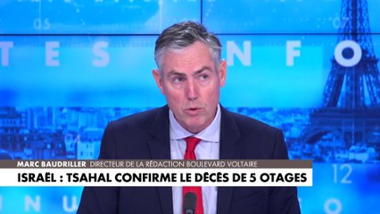 Marc Baudriller : «Il va y avoir une concentration de l'attention de l'opinion publique en Israël sur ces 136 otages qu'il reste»