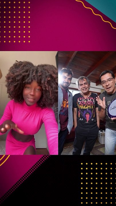 Modelo Angoleña y su gusto por la música de Los Nocheros