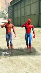 RANDOM BLACK VENOM SUPERHERO BATTLE - GTA V  #badguy #shorts #video games