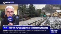 Hautes-Alpes: 3 campings et 20 magasins et commerces touchés par les inondations, relate la maire de Guillestre, Christine Portevin