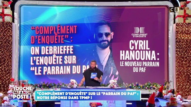 Cyril Hanouna dans TPMP Week-end le 1er décembre 2023 sur C8.