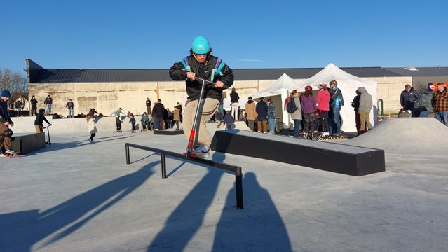 L'inauguration du nouveau skate-park d'Alençon attire les riders