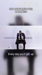 Choosing Life Over Darkness