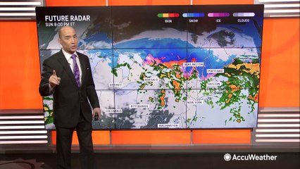 New storm to send rain, snow from Michigan to Maine