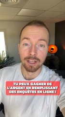 Gagner de l’argent avec des enquetes en ligne