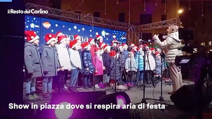 Natale ad Ancona: l'accensione dell'albero