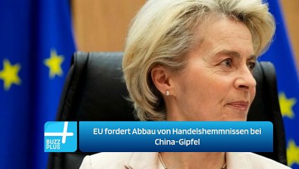 Tải video: EU fordert Abbau von Handelshemmnissen bei China-Gipfel