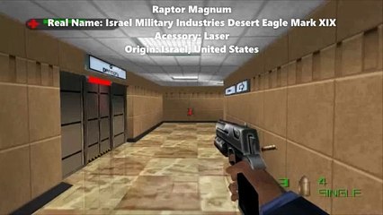 007: The World is Not Enough (N64) - All Weapons Showcase