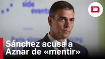 Sánchez reprocha a Susanna Griso que dejara mentir a Aznar en su programa sin rebatirlo