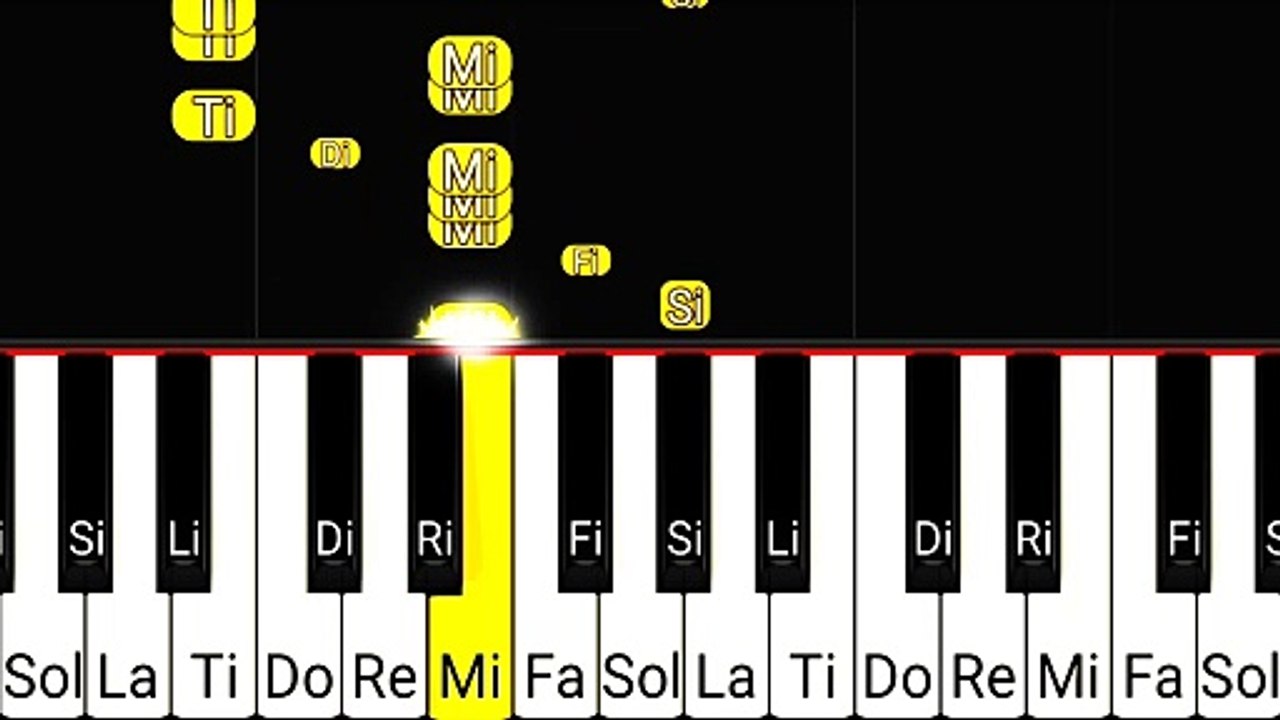 Barbie girl piano tutorial