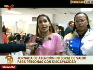 En Caracas se realizó jornada de atención médica y protección a personas con discapacidad