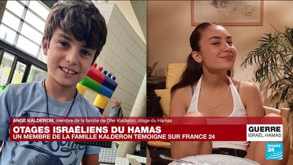 Otages israéliens du Hamas : "nous voulons garder espoir"