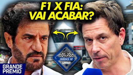 F1 ENGROSSA e já AMEAÇA ABANDONAR FIA após CASO WOLFF | PADDOCK SPRINT