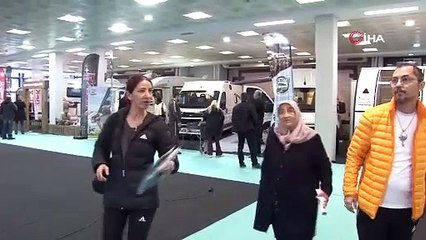 Ankara’da Kamp Karavan ve Doğa Sporları Fuarı açıldı
