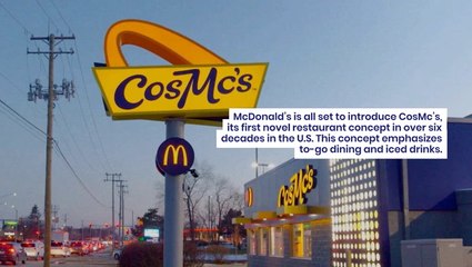 McDonald's Unveils New Alien-Inspired Drive-Through Concept CosMc's
