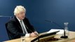 Boris Johnson becomes emotional as he discusses his brush with Covid