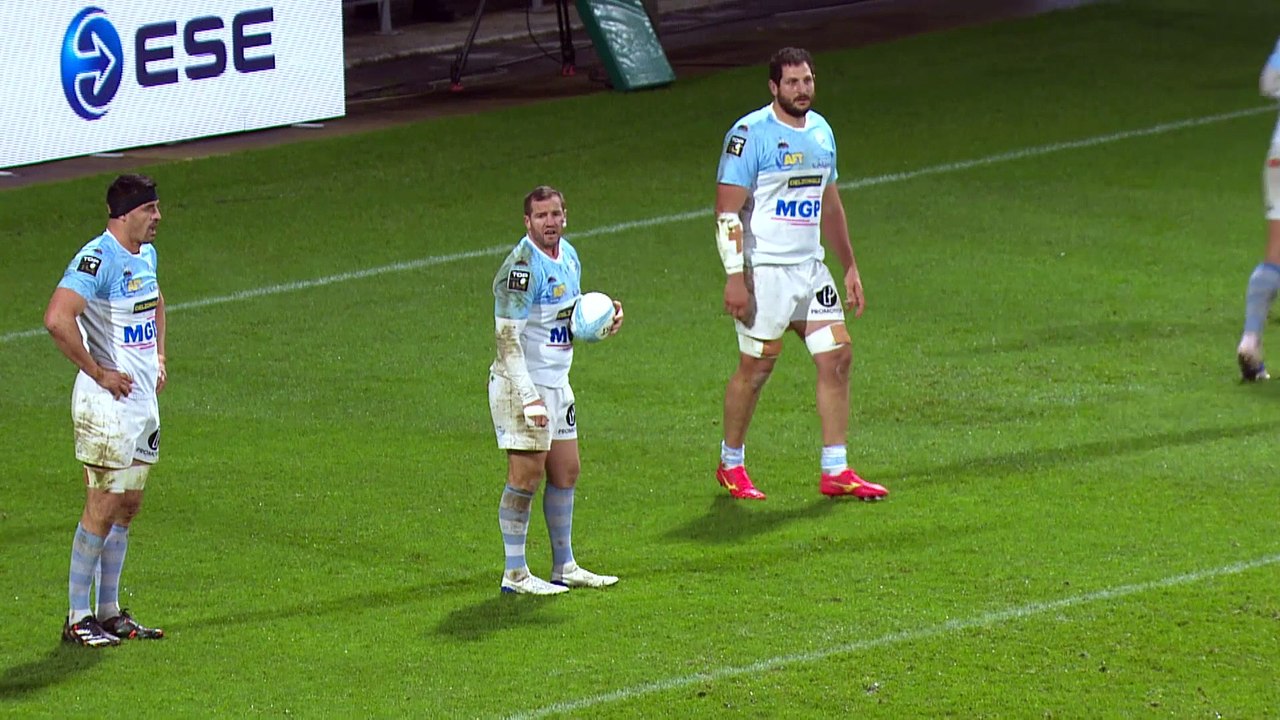 TOP 14 - Essai de Cobus REINACH (MHR) - Aviron Bayonnais - Montpellier Hérault Rugby