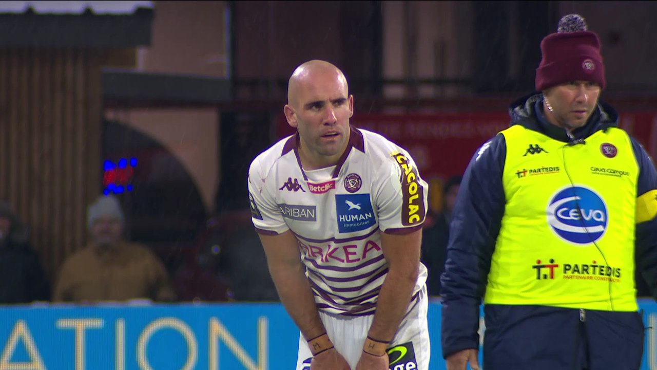 TOP 14 - Essai de Louis BIELLE-BIARREY (UBB) - Oyonnax Rugby - Union Bordeaux-Bègles