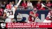 Alabama Upsets Georgia In SEC Championship