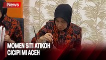 Kunjungan ke Aceh, Siti Atikoh Rasakan Langsung Kelezatan Mi Aceh di Kota Asalnya