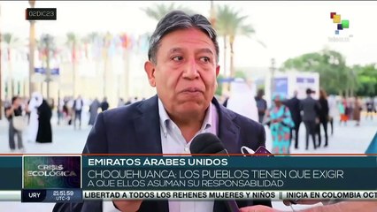 Avanza tercera jornada de conferencia sobre cambio climático