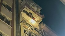 Bursa'da balkon çöktü, 6. kattan düşen kişi kurtarılamadı