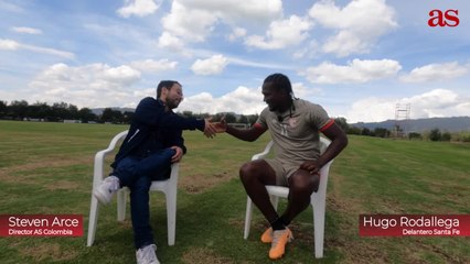 Rodallega: "Nunca pensé en irme de Santa Fe, aunque me han llamado otros clubes"